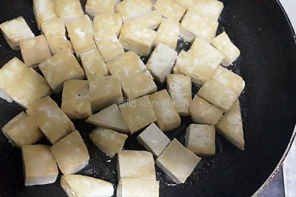香煎豆腐的做法图解4