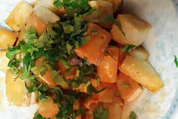香煎豆腐的做法图解7