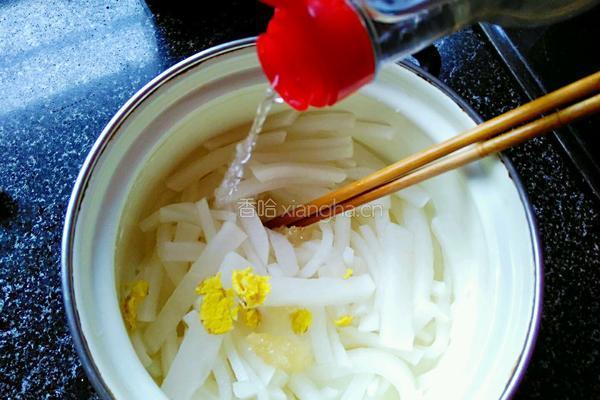 凉拌萝卜丝的做法图解6
