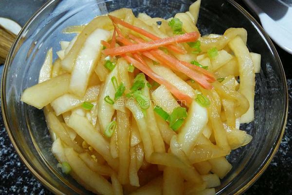 凉拌萝卜丝的做法图解12