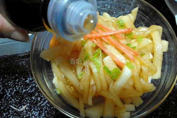 凉拌萝卜丝的做法图解13