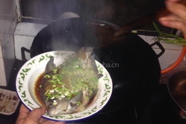 清蒸油泼边鱼的做法图解5