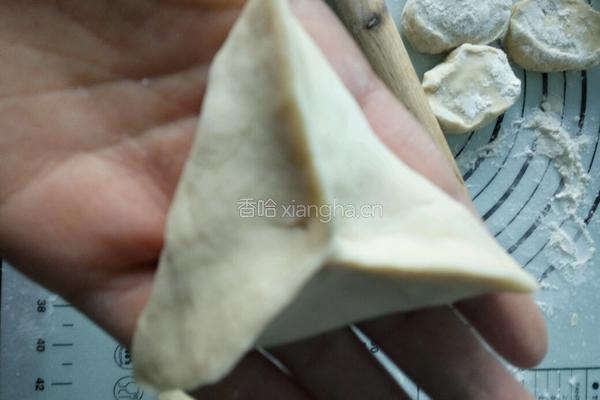 蒸蒸日上（桂花糖三角）的做法图解7