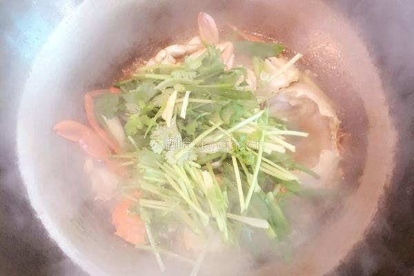 姜葱炒蟹的做法图解7