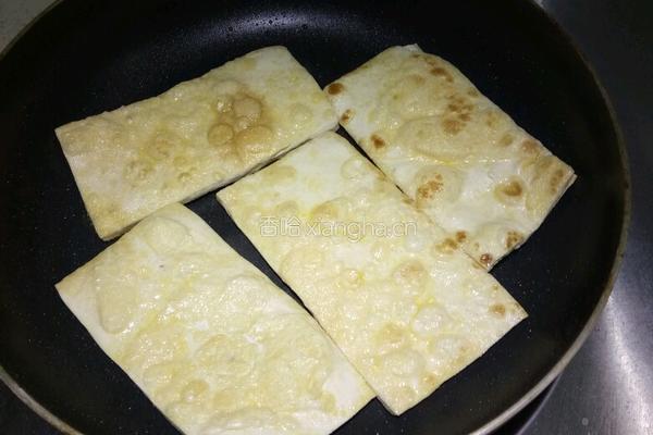 香煎豆腐的做法图解8