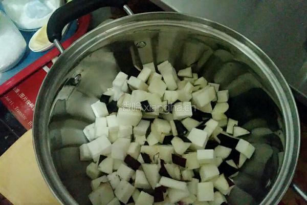 茄丁土豆鸡蛋面的做法图解7