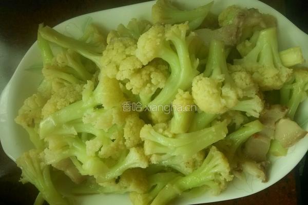 清炒花菜