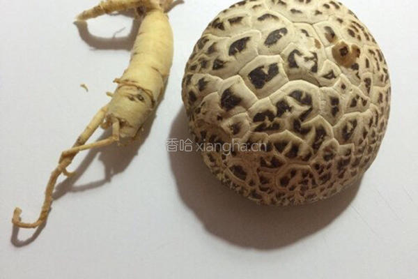 人参花菇鸡汤的做法图解3