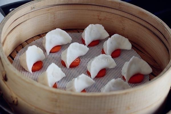 水晶虾仁蒸饺的做法图解11