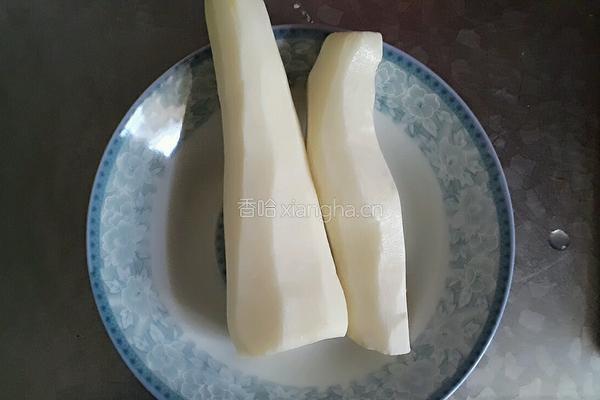 蓝莓山药的做法图解1