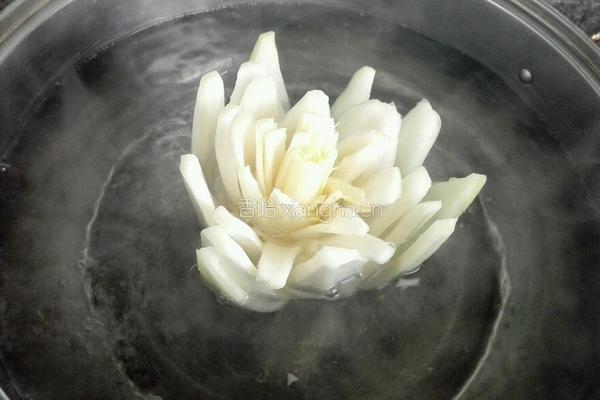 莲花白菜的做法图解4