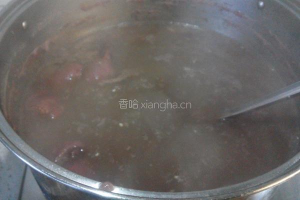 红豆猪蹄汤的做法图解12