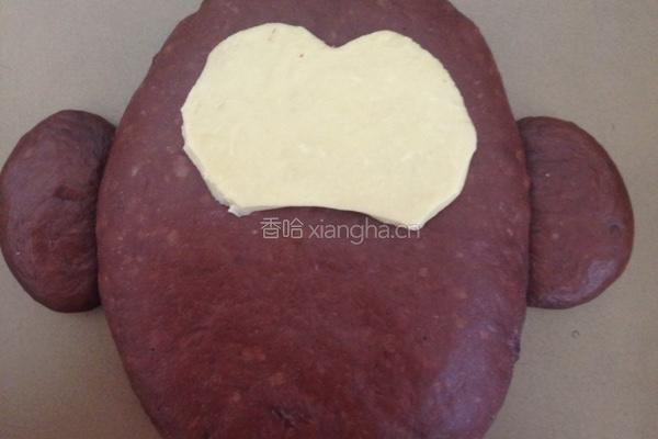 趣味猴子面包的做法图解6