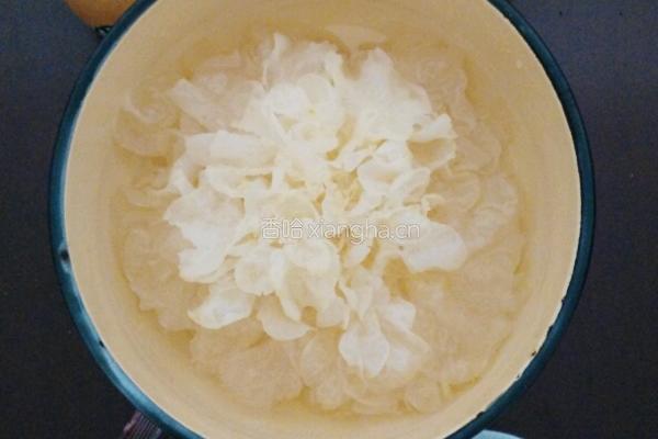 红枣雪梨银耳羹的做法图解1
