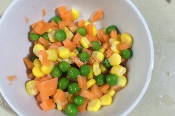 菠萝炒饭的做法图解4