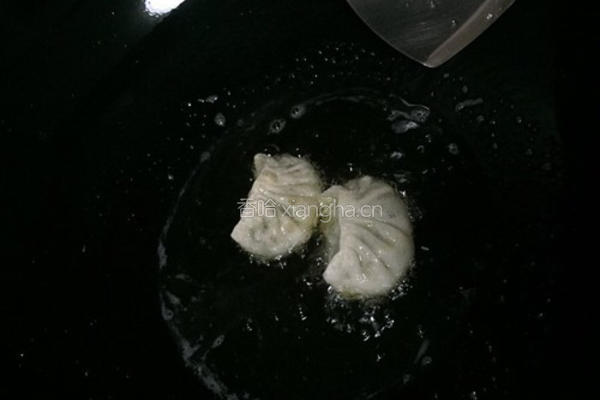 香煎韭菜猪肉饺子的做法图解6
