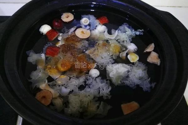桃胶银耳羹的做法图解7