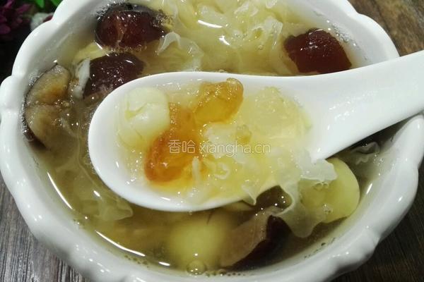 桃胶银耳羹的做法图解9