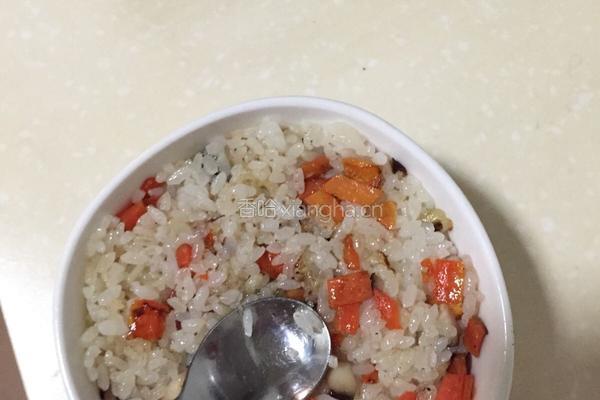 香菇炒饭的做法图解7