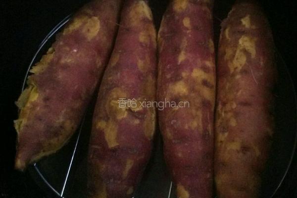 芝麻碎红薯圆的做法图解1