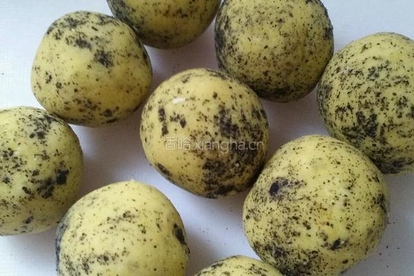 芝麻碎红薯圆的做法图解4