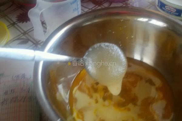 南瓜蜂蜜蛋糕卷的做法图解5