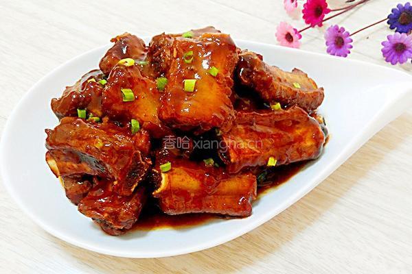 蒜蓉辣酱烧排骨的做法图解9