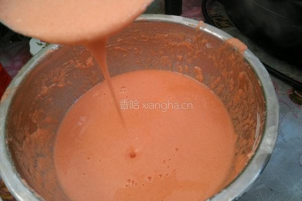 胡萝卜鸡蛋卷饼的做法图解3