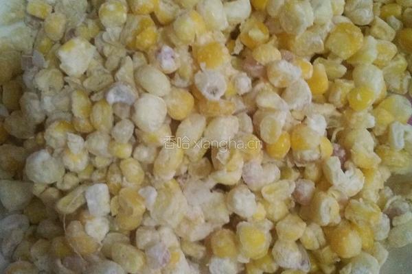 黄金玉米烙的做法图解4
