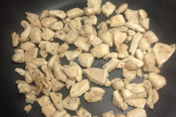 黑椒鸡肉芝士挞的做法图解3