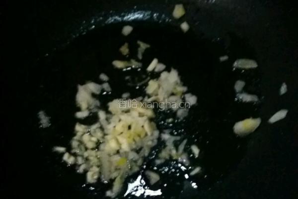 虾仁油麦菜的做法图解2