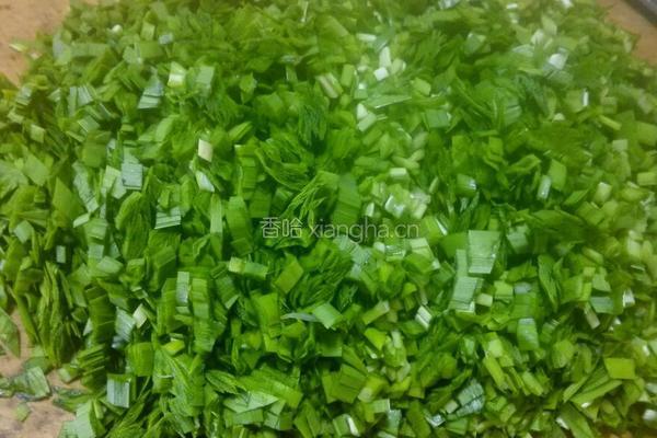韭菜水饺的做法图解4