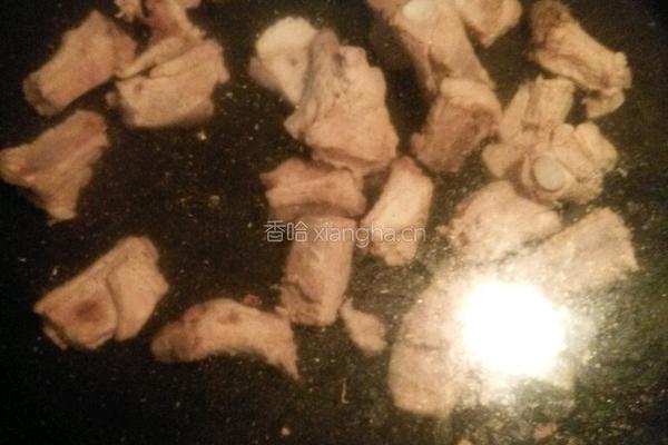 羊排汤手擀面的做法图解2