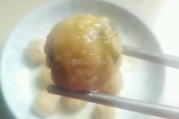 水晶萝卜丸子的做法图解11