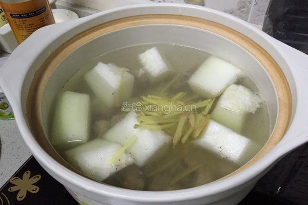 冬瓜排骨汤的做法图解6