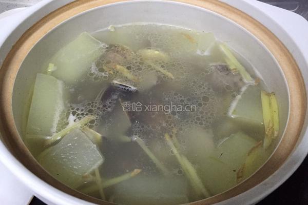 冬瓜排骨汤的做法图解8