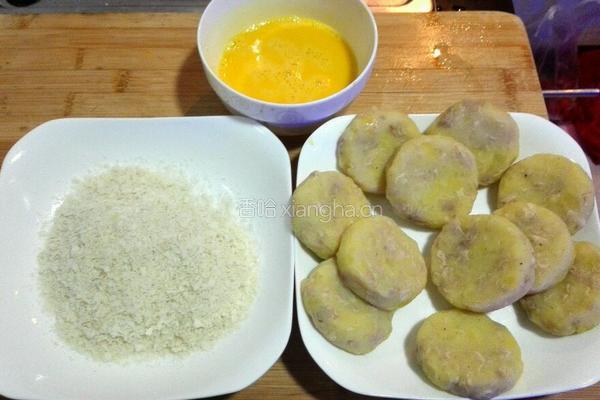 香酥土豆鸡肉饼的做法图解7