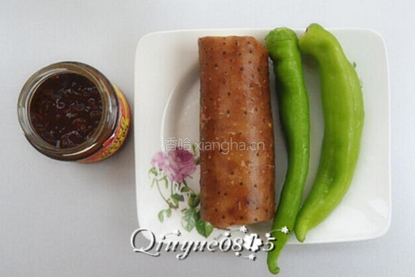 魔竽豆腐炒山药的做法图解2
