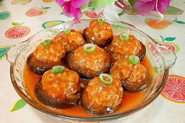 酸甜香菇酿圆子的做法图解19