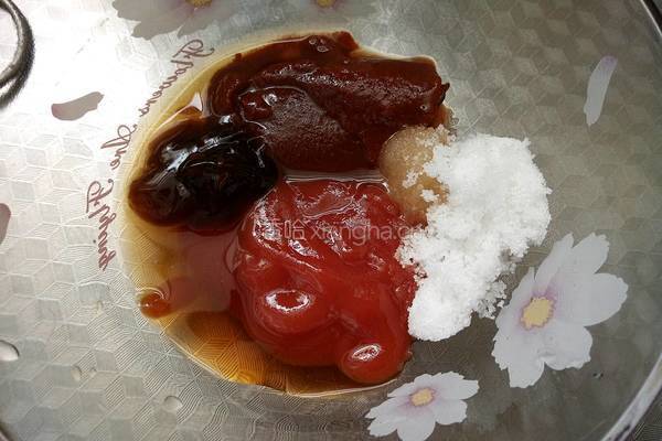 酸甜香菇酿圆子的做法图解9