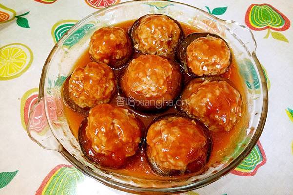 酸甜香菇酿圆子的做法图解17