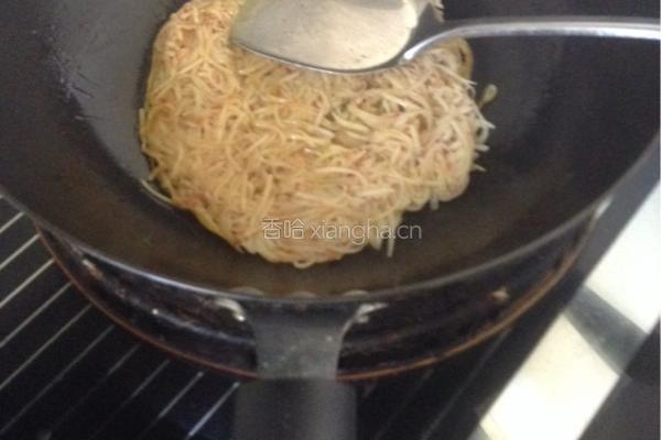 土豆丝饼的做法图解6