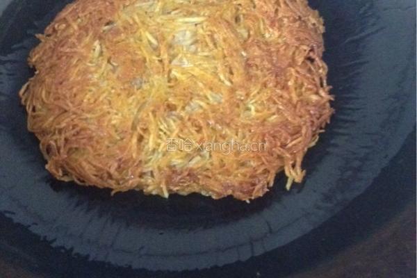 土豆丝饼的做法图解8