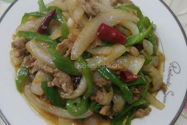 青椒洋葱炒肉丝的做法图解8