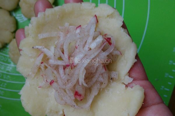 萝卜丝酥饼的做法图解16