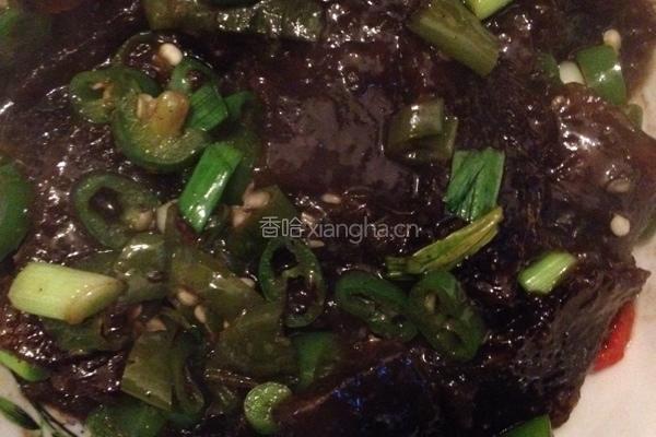青辣椒炒蕨粑的做法图解8