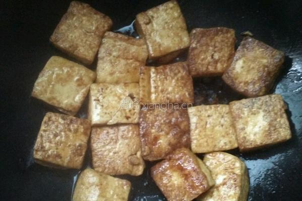 酱汁葱花豆腐的做法图解7