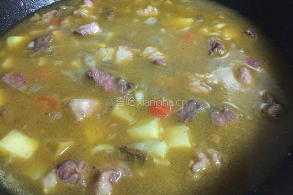 牛肉咖喱饭的做法图解12