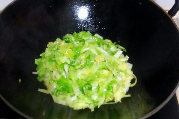 包菜粉丝回锅肉的做法图解6