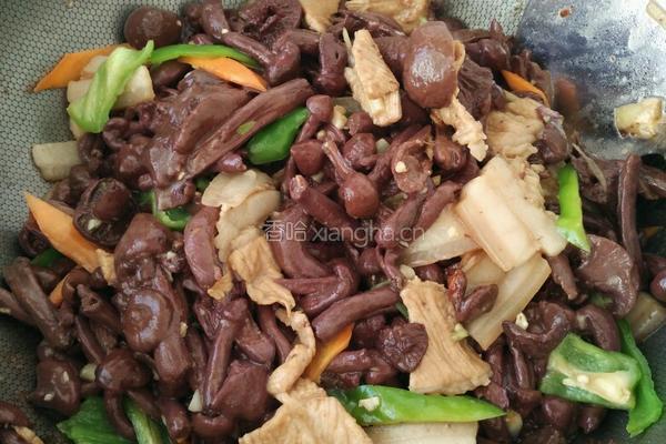 松蘑炒肉的做法图解8